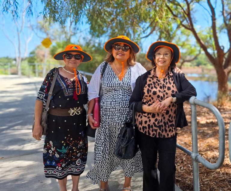 Umbrella Clients on an Outing